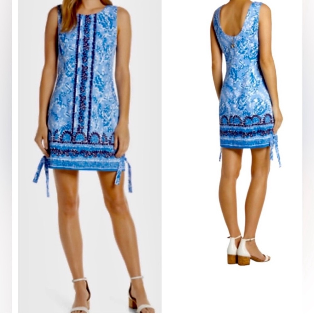 Lilly Pulitzer Mila Stretch Shift Blue
Peri Turtley